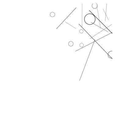 Geometrik Memphis Geçmişi. Kartpostal, Yazdırma, Banner ya da Poster için Basit Desen. Yüzükler ve Satırlarla Modern Soyut Arkaplan. 