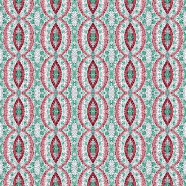Акварельная Плитка Бесшовный Шаблон Мозаичный Фон Геометрический Отпечаток Этнический Дизайн — стоковое фото