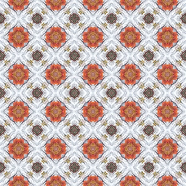 Ikat Nahtloses Muster Orientalisch Traditionelles Muster Ogee Ornament Wiederholte Marokkanische — Stockfoto