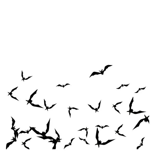 Haloween Hintergrund Mit Fliegenden Fledermäusen Haloween Party Karte Hintergrundvorlage — Stockvektor