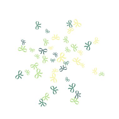 Renkli Fiyonklarla Şenlik Arkaplanı. Kartpostal, Yazdırma, Yazdırma ya da Poster İçin Moda Deseni.