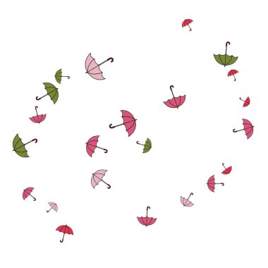 Şemsiyeli güzel bir yaz geçmişi var. Şemsiyeler Serbest Çizgi Filmde. 