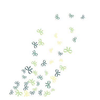 Renkli Fiyonklarla Şenlik Arkaplanı. Vektör illüstrasyonu