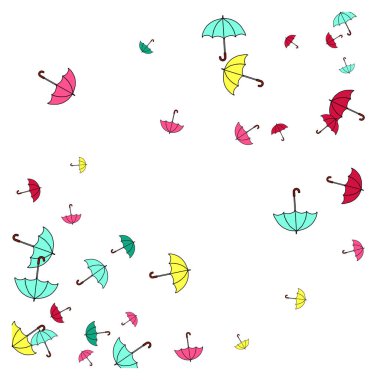 Şemsiyeli güzel bir yaz geçmişi var. Şemsiyeler Serbest Çizgi Filmde. 