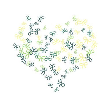 Renkli Fiyonklarla Şenlik Arkaplanı. Kartpostal, Yazdırma, Yazdırma ya da Poster İçin Moda Deseni.