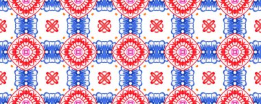 Etnik model. Kusursuz bir doku. Halk tasarımı. Geometri tarzı. Afrika halısı. Boho tasarımı. Bohem baskısı .