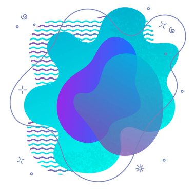 Etkili pazarlama için soyut nokta tasarımı