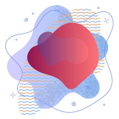 Etkili pazarlama için soyut nokta tasarımı