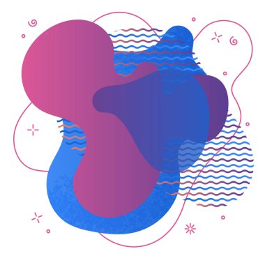 Etkili pazarlama için soyut nokta tasarımı