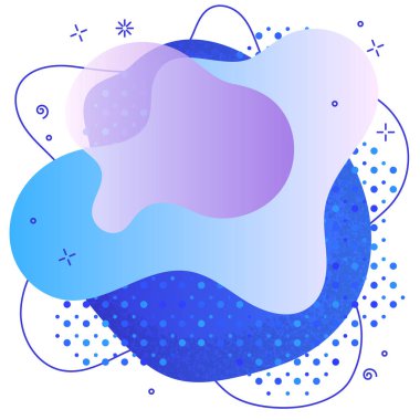 Etkili pazarlama için soyut nokta tasarımı