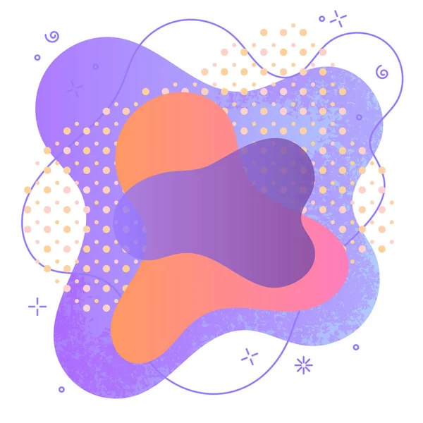 Etkili pazarlama için soyut nokta tasarımı