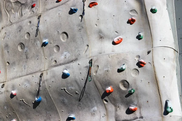 Rock Climbing Wall Park — Stock Photo, Image
