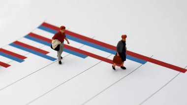 Sosyal istatistikler ve insanların kavramları. 