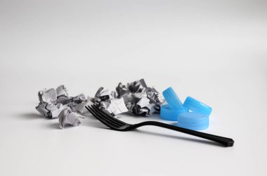 Tek kullanımlık ürünlerin kullanımından sonra ayrılık koleksiyonu kavramı.