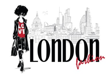 Robot resim tarzında moda kadını..