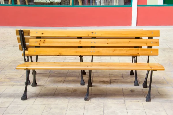 Bench Wooden Venezia Thailand — стоковое фото