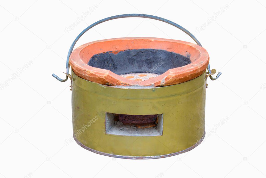 Charcoal stove for traditional cooking thai style