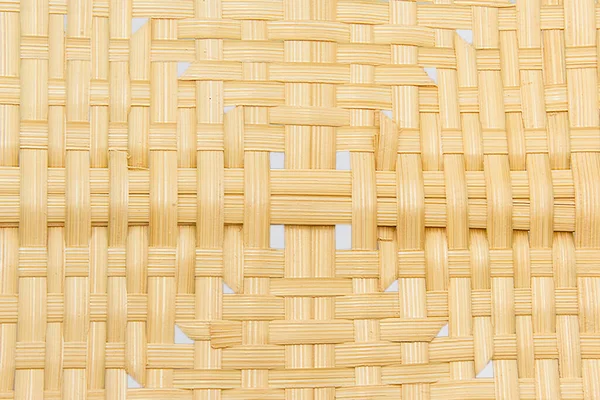 Chiudere Marrone Bambù Tessitura — Foto Stock