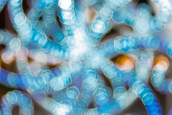 Abstraktní Kruhové Pozadí Bokeh — Stock fotografie