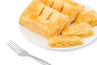 Ananaslı turta, tenha.