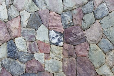 Arkaplan için taş duvar yapısı