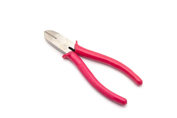 Red Nipper White Background — Stock Photo, Image