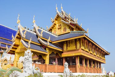 Maetang bölgesindeki Wat Ban ini Chiangmai Tayland