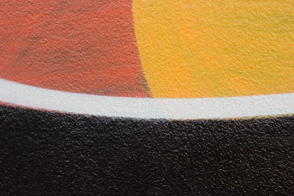Bunte Wand Mit Sprühfarbe Abstrakter Hintergrund — Stockfoto