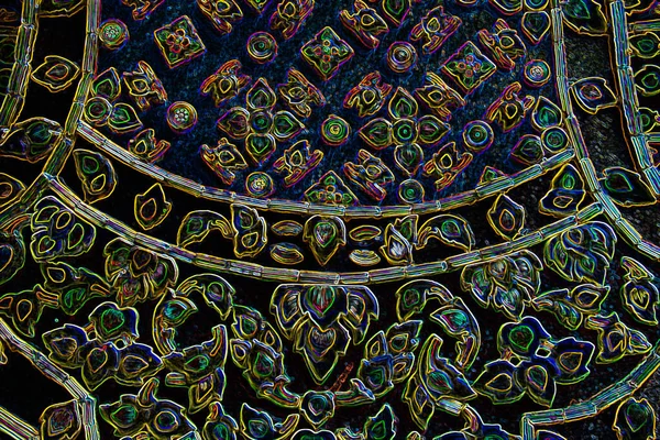 Текстури Тайського Візерунка Абстрактний Фон — стокове фото