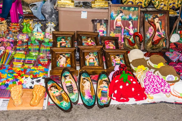 Mae Hong Son Thailand December Night Market Mae Hong Son — Stock Photo, Image