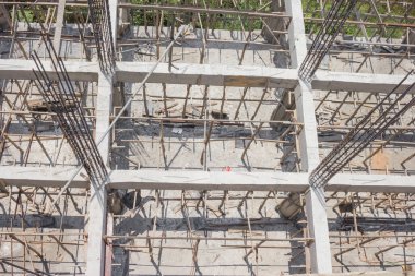 Üst Görünüm inşaat sahası