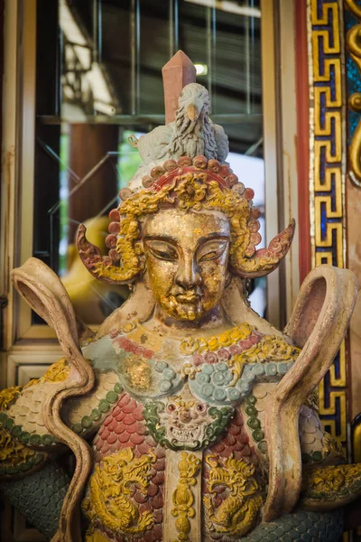 Estátua Deus Budista Templo Wat Nong Hoi Tailândia — Fotografia de Stock