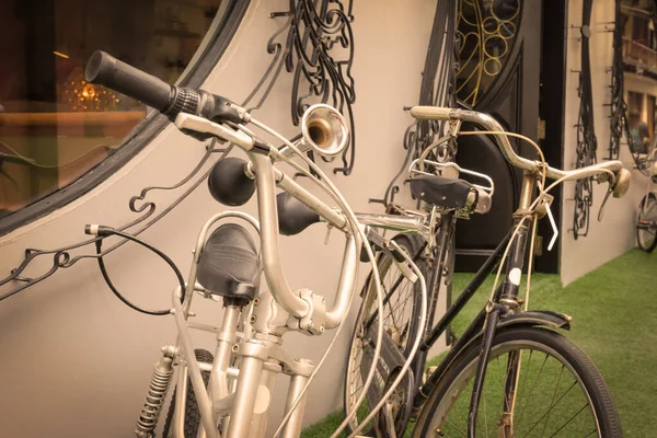 Två Cykel Vintage Effektfilter — Stockfoto