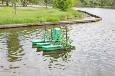 Yüzey havacıları, atık suyu temiz su yapmak için kullanın.