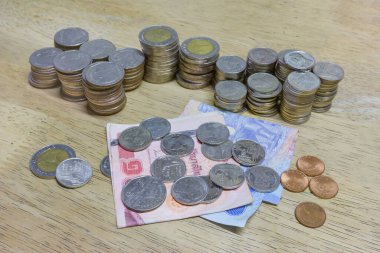 Thai para banknotları ve para