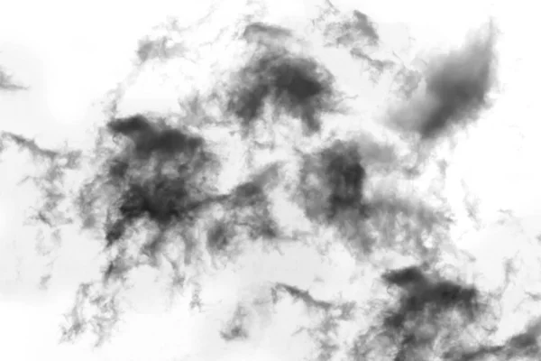 Textured Smoke Abstrait Noir — Photo