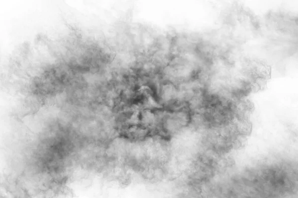 Texturierter Rauch Abstraktes Schwarz Und Weiß — Stockfoto