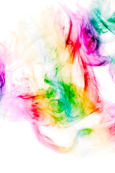 Текстурированный Дым Абстрактный Красочный — стоковое фото