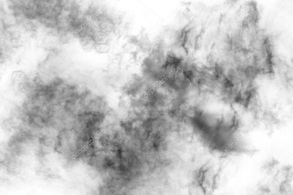 Textured Smoke, Abstract black