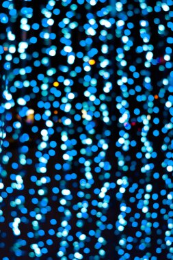 Noel ışıkları ve yeni yılın ışıkları.