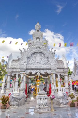 NAN, THAILAND - 31 Aralık 2015: Ming Mueang tapınağı Nan, Tayland.