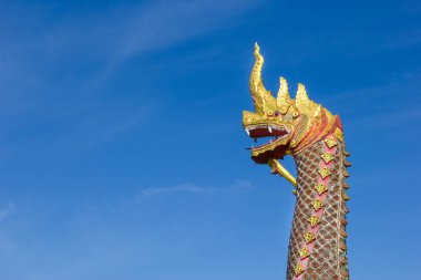 Wat Phra 'daki Naga heykeli Chae Haeng, Nan bölgesi, Tayland