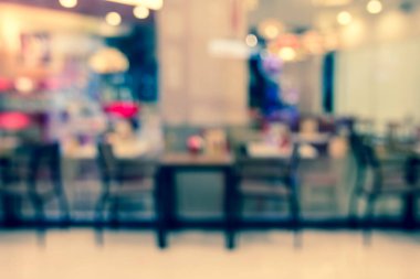 restoran bulanık arkaplan, klasik efekt biçimi