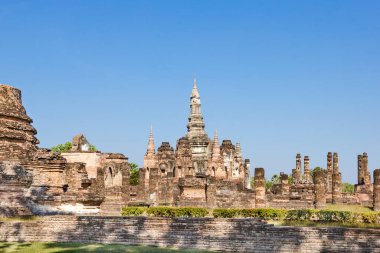Sukhothai tarihi parkı, Sukhothai, Tayland.