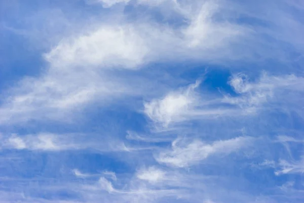 Céu Azul Nublado Fundo — Fotografia de Stock