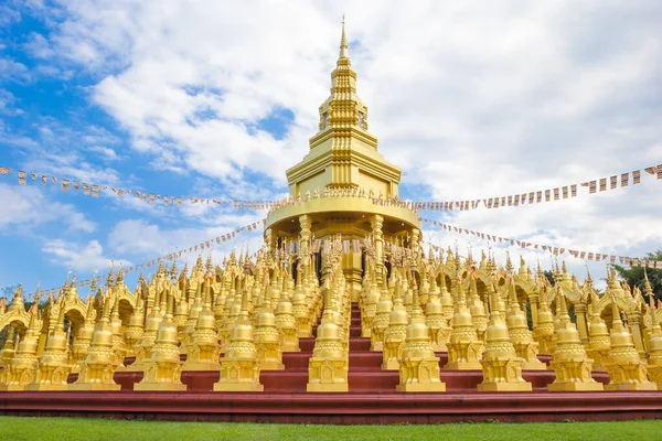 Pagoda Dorata Tempio Watpasawangboon Provincia Saraburi Thailandia — Foto Stock