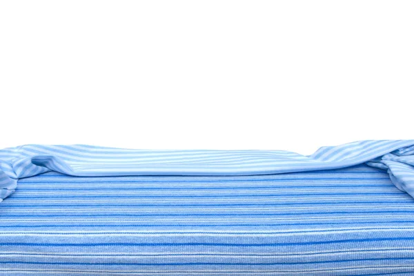 Mantel Azul Aislado Blanco — Foto de Stock