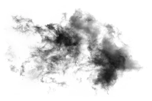 Textured Smoke Abstract Black — Stock Photo, Image