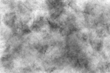 Dokulu bulut, soyut siyah