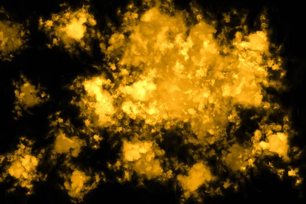 Золота Абстрактна Текстурована Хмара — стокове фото